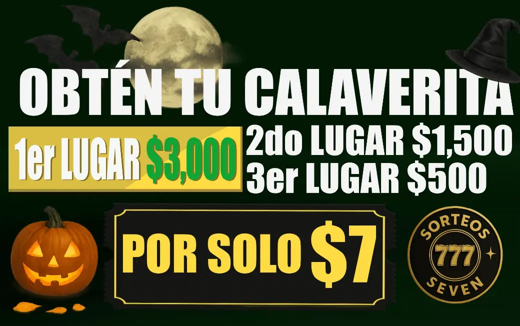 Banner del evento Sorteos Seven